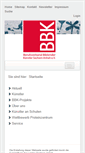 Mobile Screenshot of bbk-sachsenanhalt.de
